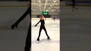 Spread eagle figureskating skatingvideos skatingskills usfigureskating patinageartistique [upl. by Bobbette]