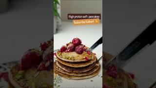 Easy healthy soft pancakes shortaday recipe protein [upl. by Nolahc]