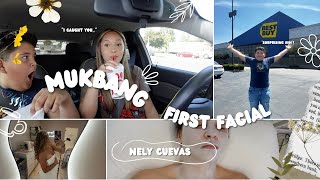 day in my life  first facial mukbang with TITO BONITO and packing for a trip [upl. by Wengert]