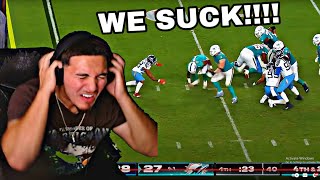 Dolphins Fan INSANE RAGE To Titans Comeback Win Titans Vs Dolphins 2023 Week 14 Highlights [upl. by Gilliam]