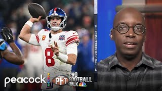 Giants GM Joe Schoen to make ‘football decisions’ with Daniel Jones  Pro Football Talk  NFL on NBC [upl. by Loutitia]