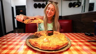 Tomasinos Famous 6Meat Stuffed Pizza Challenge [upl. by Lindeberg]