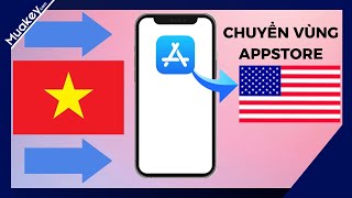 Hướng Dẫn Chuyền Vùng App Store Sang Mỹ Và Ngược Lại  Áp Dụng Mọi Quốc GiaMua Thẻ Itunes Bảo Hành [upl. by Woolcott]