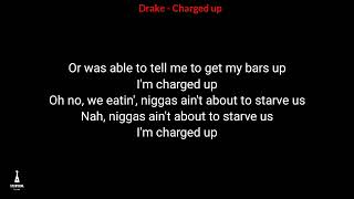 Drake  Charged up Lyrics  Meek Mill Diss [upl. by Ahsenauq]