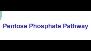 Pentose Phosphate Pathway I Phosphogluconate Pathway I Hexose Monophosphate Shunt [upl. by Neyr]