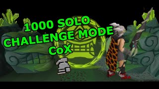 Loot From 1000 Solo Challenge Mode CoX [upl. by Ezitram]