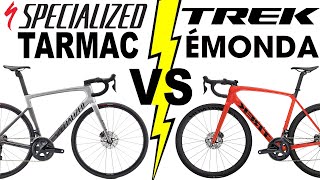 Specialized TARMAC SL7 VS Trek EMONDA SL7 2021 Models [upl. by Jecoa38]