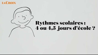 Rythmes scolaires  4 jours ou 45 d’école   Le tour de la question [upl. by Benjamin657]