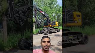 JCB machine me Chake Lagna Suru Ho gaye shortsfeed shortsreels amazingfacts jcb [upl. by Jo324]