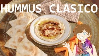 HUMMUS CLÁSICO  ¡Mejor que el del supermercado [upl. by Eirffej]