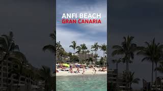 ANFI beach 🏖️ Gran Canaria Spain 🇪🇸 [upl. by Nallac]