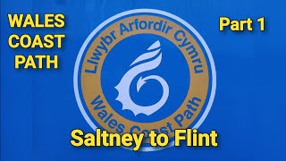 Walking The Wales Coast Path 1 Saltney to Flint [upl. by Pearman512]