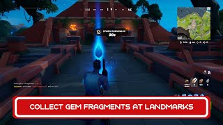 Collect Gem Fragments At Landmarks  Shanta Quests  Fortnite Chapter 3 Season 1 [upl. by Aical]