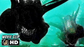 Swimming Aliens Scene  ALIEN RESURRECTION 1997 SciFi Movie CLIP HD [upl. by Doane]