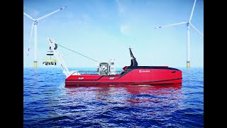 L3Harris USV System  CWorker 15  Offshore Animation [upl. by Novoj]