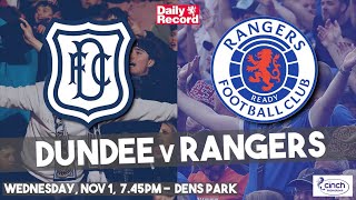 Dundee v Rangers live stream and TV details for midweek Scottish Premiership match at Dens Park [upl. by Regdirb707]