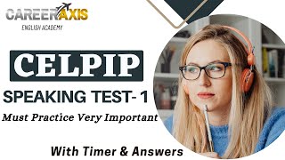 Celpip Speaking Mock Test With Sample Answers  Celpip Speaking Practice Test  Must Practice [upl. by Garmaise]