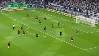 CEARA X FORTALEZA AO VIVO COM IMAGENS SIMULAÇÃO GAMEPLAY PS4 PES21 [upl. by Neira]