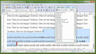 13 OpenOfficeorg Writer Teil 3 Silbentrennung Absatzkontrolle Seitenanfang pro Kapitel [upl. by Tadio608]