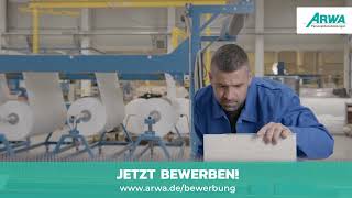 Produktionsmitarbeiter mwd  Top Jobs bei ARWA [upl. by Newra]