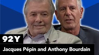 Jacques Pépin and Anthony Bourdain Home and Away [upl. by Coltun]