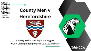 Dorset Men v Herefordshire  NCCA Championship match Day 1 [upl. by Ludmilla171]