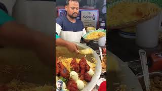 Biryani egg🍗peace variety vijayawadafoodies biryani food streetfood shorts [upl. by Aninep781]