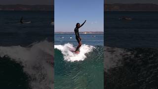 LONGBOARD SURF  LOMBOK WAVE dronefootage surf lombokexperience dronevideo [upl. by Abla]