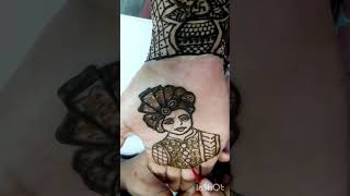 Bride full hand mehndi fesign🤩 [upl. by Nahij17]