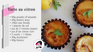 Tarte au citron CÉTOGÈNE [upl. by Odnala]