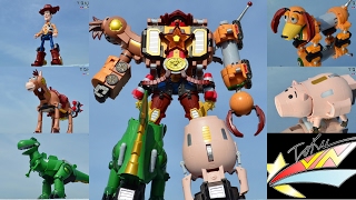 TMT322 Chogokin Toy Story  Woody Robo Sheriff Star 超合体 ウッディ ロボ・シェリフスター [upl. by Humphrey]