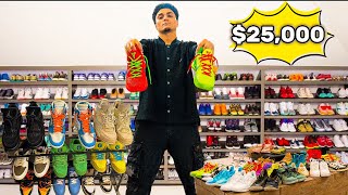 MY INSANE 25000 SNEAKER COLLECTION [upl. by Beatrix]