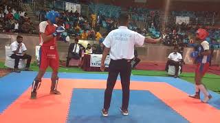 Final match wako India national Kickboxing federation cup 2018 [upl. by Limaj]