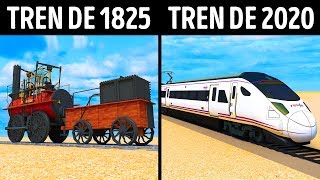 TRENES VIEJOS VS TRENES MODERNOS [upl. by Nosremaj]