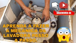 COMO FAZER A MECÂNICA DA LAVADORA CÔNSULBRASTEMP PASSO A PASSO [upl. by Etnasa50]