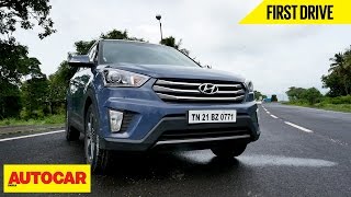 Hyundai Creta  First Drive  Autocar India [upl. by Leor606]