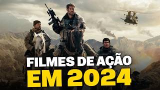 5 MELHORES FILMES DE AÇÃO PARA ASSISTIR EM 2024 [upl. by Lellih]