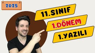 11 SINIF TARİH 1 DÖNEM 1 YAZILI  2025 [upl. by Wilbert]