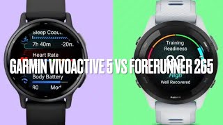 Garmin Vivoactive 5 vs Forerunner 265 [upl. by Hanan]