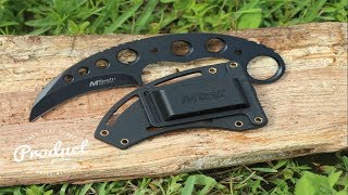 Mtech Tactical Throwing Karambit Neck Knife Review [upl. by Enaud]