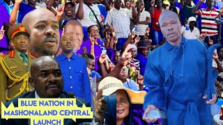 BREAKING  NELSON CHAMISA LAUNCH BLUE PART IN MASHONALAND CENTRAL HANZI NEW ELECTIONS THIS YEAR 2024 [upl. by Suollecram]