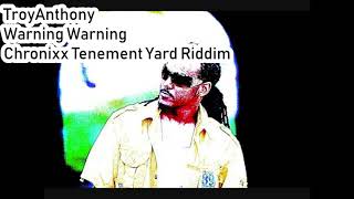 Chronixx TroyAnthony Tenement Yard Riddim [upl. by Hartill]