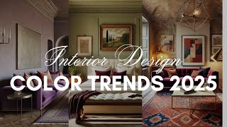 2025 Color Trends Forecast Interior Design EXPERTS Cant Ignore [upl. by Ahsap66]