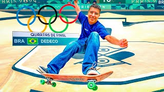 Eu Busquei o OURO no SKATE nas OLIMPIADAS PARIS 2024 🥇 [upl. by Lemkul]