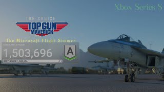 Top Gun Maverick Low Flight Challenge Alaska MFS2020 Xbox Series S [upl. by Nelra]