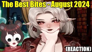 THE BEST BITES  AUGUST 2024 REACTION [upl. by Sprung]