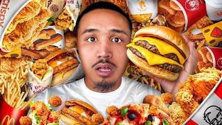 I Spent 24 Hours Only Eating Fast Food [upl. by Alhsa]