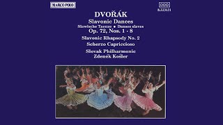 Slavonic Dances Series 2 Op 72 B 147 Slavonic Dance No 16 in AFlat Major Op 72 No 8 [upl. by Acyre]