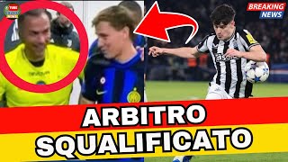 ARBITRO SQUALIFICATO PER ERRORE VAR LA JUVE PAGA E LINTER RIDE [upl. by Linders]