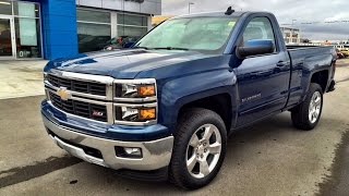 Blue 2015 Chevrolet Silverado Z71 4WD LT REGULAR CAB at Scougall Motors in Fort Macleod AB [upl. by Havstad]